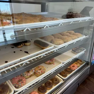 Donut selection mid morning