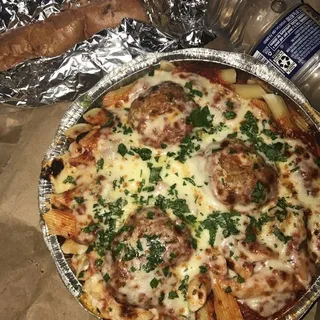 Penne with Meatballs