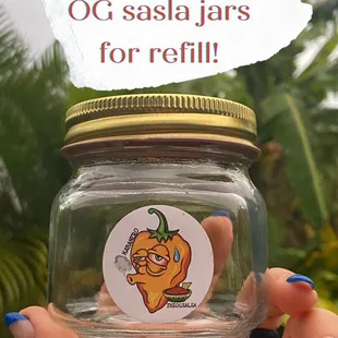 Don't forget your 16oz jars for your OG salsa refills!