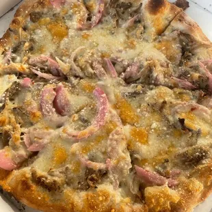 pizza, food