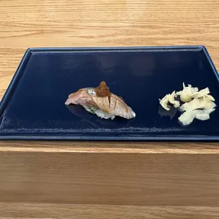 interior, sushi and sashimi