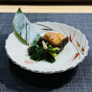a plate of food