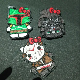 Patches to trick out your gear ladies ;)