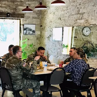 We appreciate all of our customers and hope you all leave happy and full!