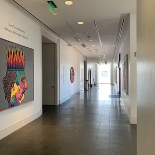 The fifth floor and Art by Luis Cruz Azaceta
