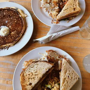 waffles, food