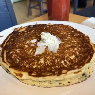 Blueberry pancakes
