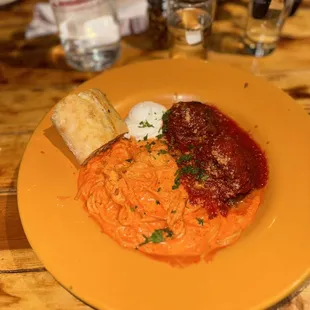 Oggi&apos;s Meatballs and Pasta