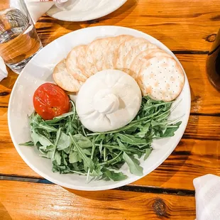 Burratta appetizer