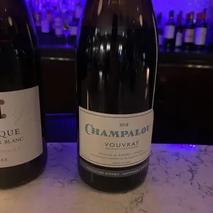 two bottles of wine