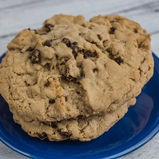 Old Fashioned classic cookie is full of plump raisins, savory warm spices, and the perfect amount of oats