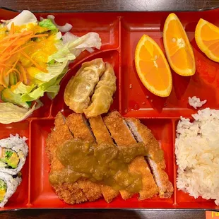 Pork Katsu Bento Lunch