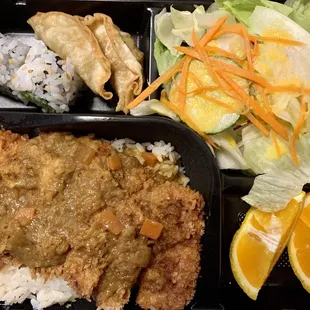 L1. Chicken Katsu Bento Lunch