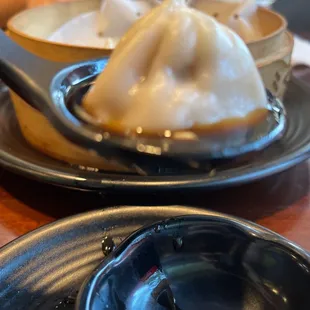 Is this how you eat soup dumplings?