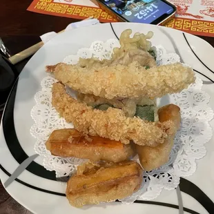 Shrimp and Vegetable Tempura