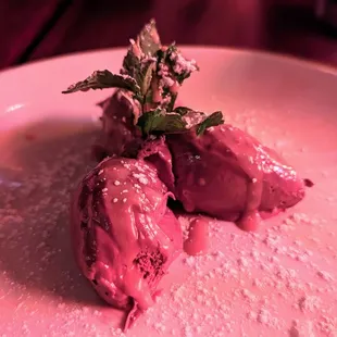 January 11, 2023; Chocolate mousse ($12).