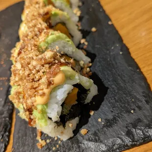 Veggie Tiger Roll ($16.95)