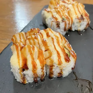 Baked Baby Scallop Roll