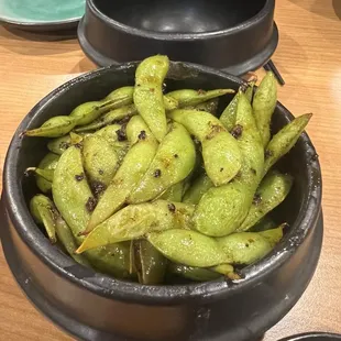 Garlic Edamame