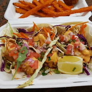 tacos, food