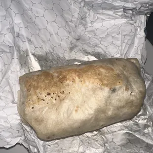 Breakup Burrito (takeout)