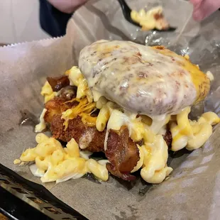 Mac and Cheese Burger