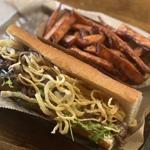 Shroom Truffle Cheesesteak