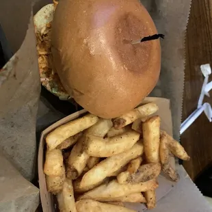 Pulled Buffalo Chicken Sandwich