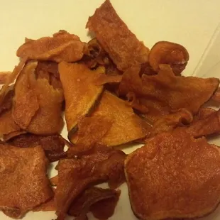 I ate most of the chips before I took this picture haha. It comes in a brown paper bag.