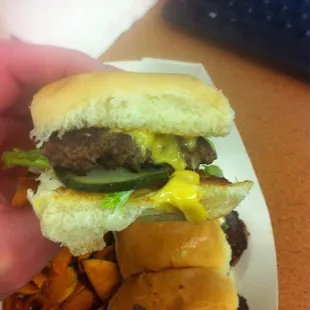 Pickled Piper slider, tasty!