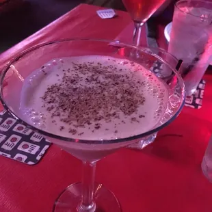 Chocolate martini - yum!