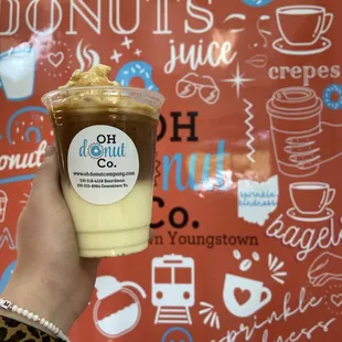 Banana Split Latte