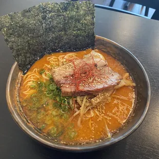 spicy miso ramen is coming soon
（available on April)