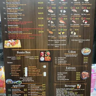 menu back