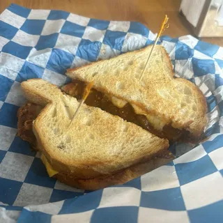 Kimchi Grilled Cheese Sandwich