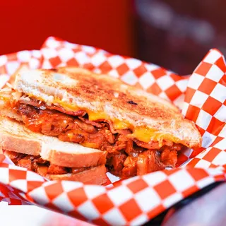 Kimchi Grilled Cheese Sandwich