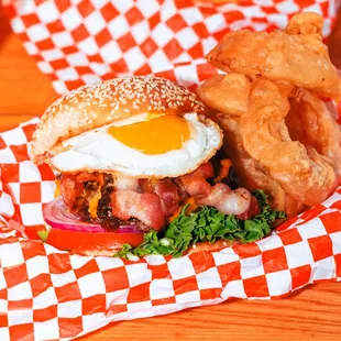 food, burgers