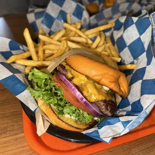 Single burger