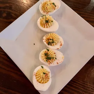 Deviled Eggs Du Jour @ Oh George
