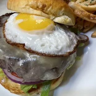 Breakfast burger !