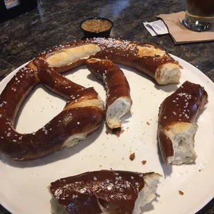 Giant Bavarian Pretzel