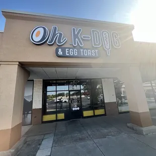 outside