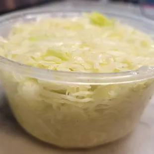 Kosher white cabbage salad