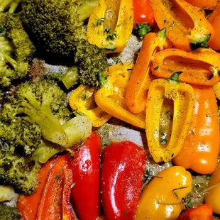 Kosher grilled vegetables