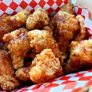 Mmmm, their garlic soy sauce chicken. 12 pieces for $19. Beautifully crunchy, juicy, and tasty.