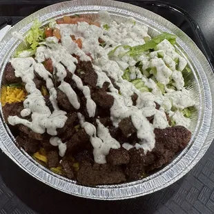 BEEF GYRO PLATTER