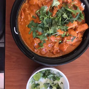 Tikka Marsala rice bowl