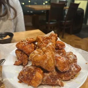 Half sweet/spicy and half mayo one??