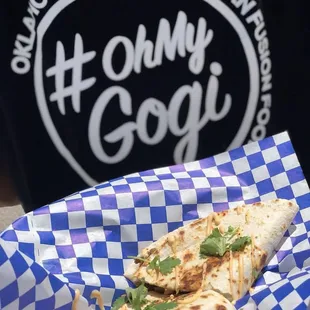 Gogi or Chicken Quesadilla