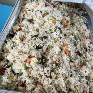 Char Siu Fried Rice Platter